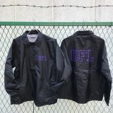 DOWN FOR LIFE CLOTHING - Varsity コーチジャケット 黒
